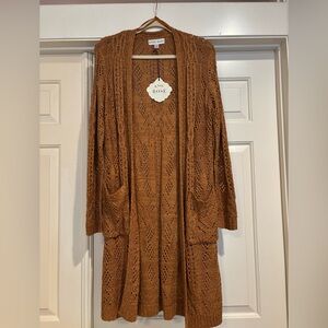 Knox Rose Women's Duster Cardigan, size Medium - New with Tags